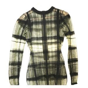 Black and Yellow 2 Layer Body Con Dress